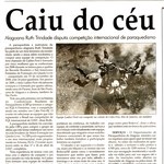 Professora disputa competição internacional de paraquedismo