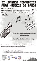 Curso de Música promove II Jornada para Músicos de Banda