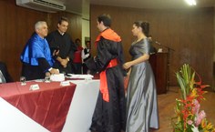 Formatura da turma de mestrado em Direito