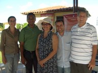 Equipe da Ufal que colaborou na feira