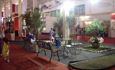 Praças de convivência para "trocar" ideias durante a Bienal