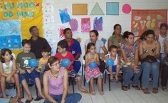 e o 2° período apresentou o fundo do mar