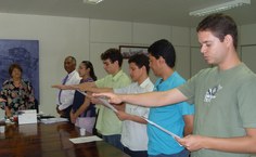 Servidores leem juramento do servidor público