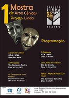 Ufal participa da 1ª Mostra de Artes Cênicas do Projeto Linda