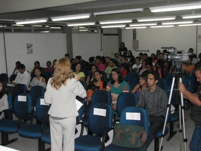 Auditório lotado no evento