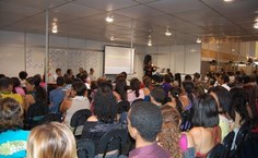 Premiação do Prêmio Lego durante a Bienal