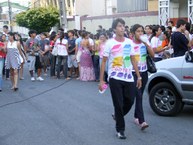 Candidatos na saída das provas. Foto: Dulce Melo