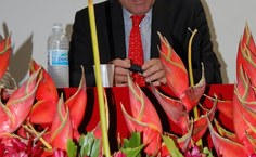 Professor Berdugo em palestra sobre Direitos Humanos