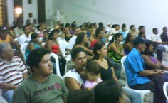 Reunião com 110 feirantes da região do Tabuleiro do Martins