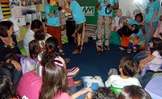 Contação de estórias no Expresso