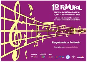 Finalistas do I Festival de Música da Ufal se apresentam hoje no posto 7