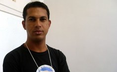 Ronalbson Fernandes, mestrando que ministrou o curso