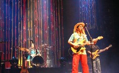 Cumbuca em apresentação no Palco Aberto