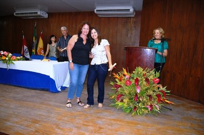 Professores entregaram os diplomas