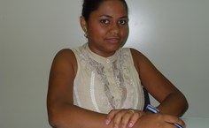 Madalena Fernandes, uma das voluntárias do Projeto Rondom 2010