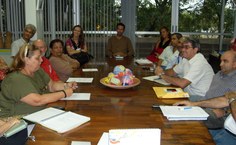 Diretores presentes à reunião