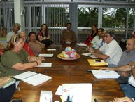 Diretores presentes à reunião