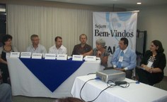 Representantes dos setores administrativos