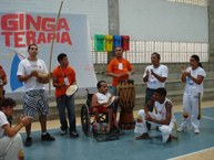 Apresentação de capoeira