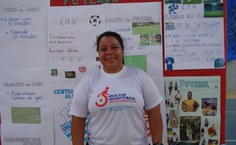 Bianca Costa, coordenadora de esportes, responsável pela modalidade bocha adaptada