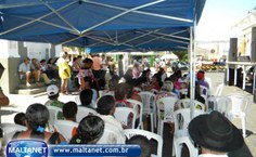 Pacientes à espera de atendimento