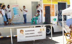 Palestras para o público sobre hanseníase