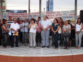 Campus do Sertão realiza sua primeira calourada