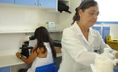 Laboratório onde são encaminhados os pacientes com suspeita de hanseníase ou tuberculose