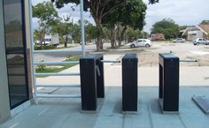 Catracas para pedestres já estão instaladas