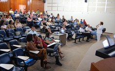 Novos servidores participando de capacitação