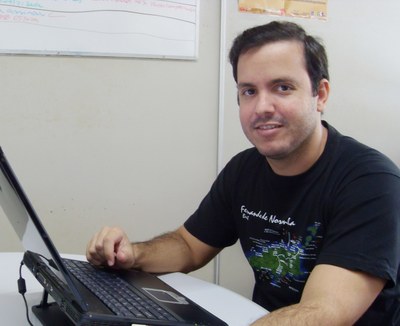 Professor Nicolas Cruz, coordenador de projetos da Coordenadoria Institucional de Educação a Distância