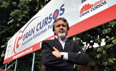 “O candidato que quer passar precisa ter uma rotina de operário,” afirma Wilson Granjeiro