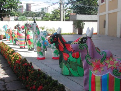 Bois de argila que serão expostos na III edição do "Museu Vai à Rua"