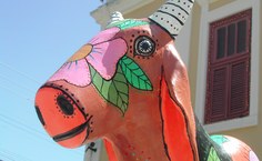 Os bois ficarão expostos na orla nos dias 27 e 28 de março