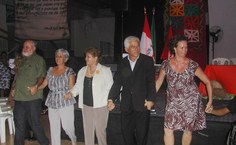 Reitora, vice e pró-reitores acompanham a ciranda