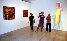 Observadores fotografaram algumas obras