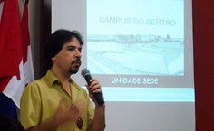 Jorge Marcelo apresentou o projeto arquitetônico do novo Campus