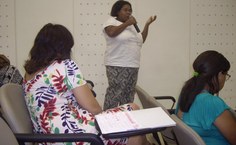 A plateia participou ativamente esclarecendo suas dúvidas