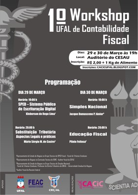 Workshop de Contabilidade Fiscal | nothing