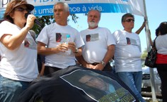 Ruth Vasconcelos, coordenadora, Eurico Lobo, vice reitor, e os pró-reitores Pedro Nelson e Eduardo Lyra