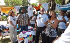 Simone Sampaio, falando em nome das mães que perderam filhos por conta da violência