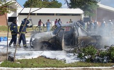 Bombeiros chegaram rapidamente