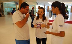 Alunos alertam sobre a importância de fazer atividades físicas