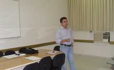 José William Gomes, da CGU, foi um dos instrutores do curso