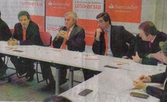 Encontro que apresentou à imprensa os reitores que irão a Guadalajara