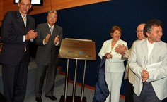 Reitora Ana Dayse e governador de Alagoas, Teotonio Vilela Filho, na inauguração do LCCV, em novembro do ano passado