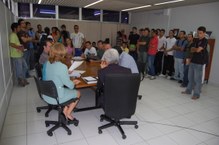 Como resultado da reunião, a Sinfra fará o levantamento técnico da estrutura do prédio