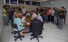 Como resultado da reunião, a Sinfra fará o levantamento técnico da estrutura do prédio