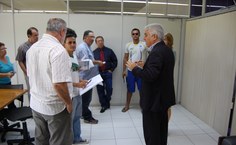 Eurico Lôbo, no exercício da Reitoria, garantiu que as providências urgentes serão tomadas