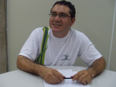 Professor Jarbas Ribeiro, coordenador das equipes